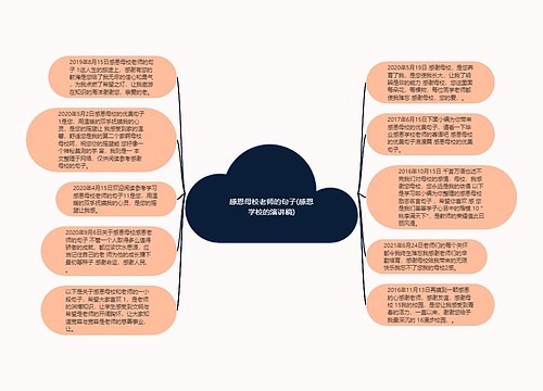 感恩母校老师的句子(感恩学校的演讲稿)