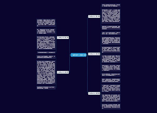 三城联创作文精选5篇 三城联创作文精选5篇