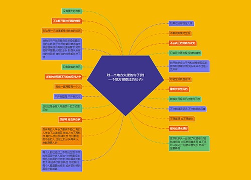 对一个地方失望的句子(对一个地方很难过的句子)