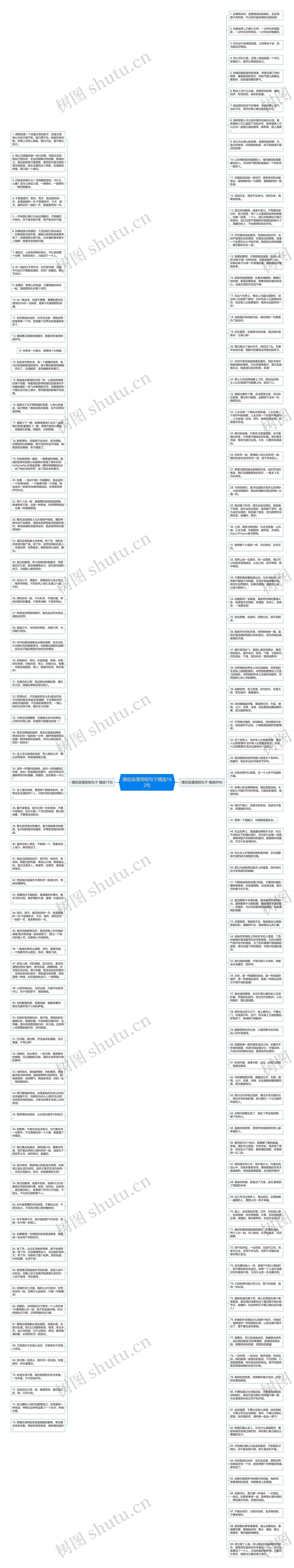 情侣浪漫简短句子精选162句思维导图