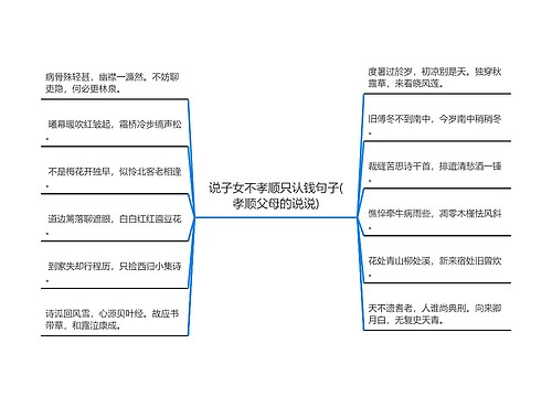 说子女不孝顺只认钱句子(孝顺父母的说说)