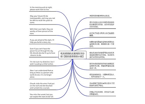 有关感恩的文案用在手抄报【题目是感恩的小报】