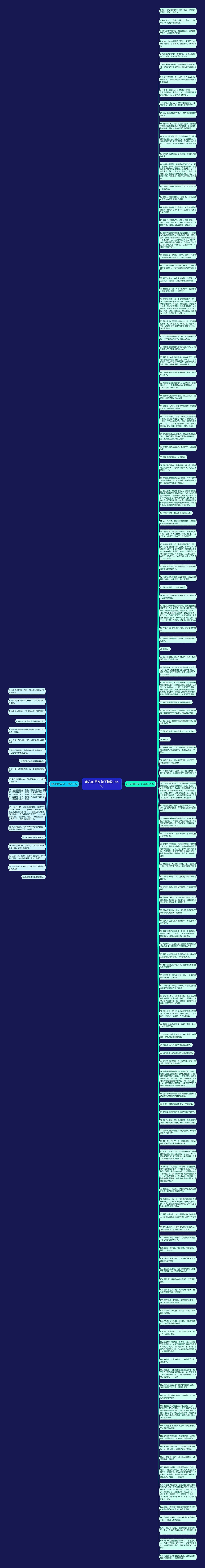 难忘的朋友句子精选144句思维导图