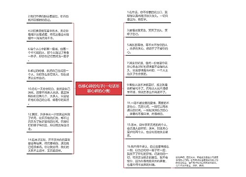 伤感心碎的句子(一句话形容心碎的心情)