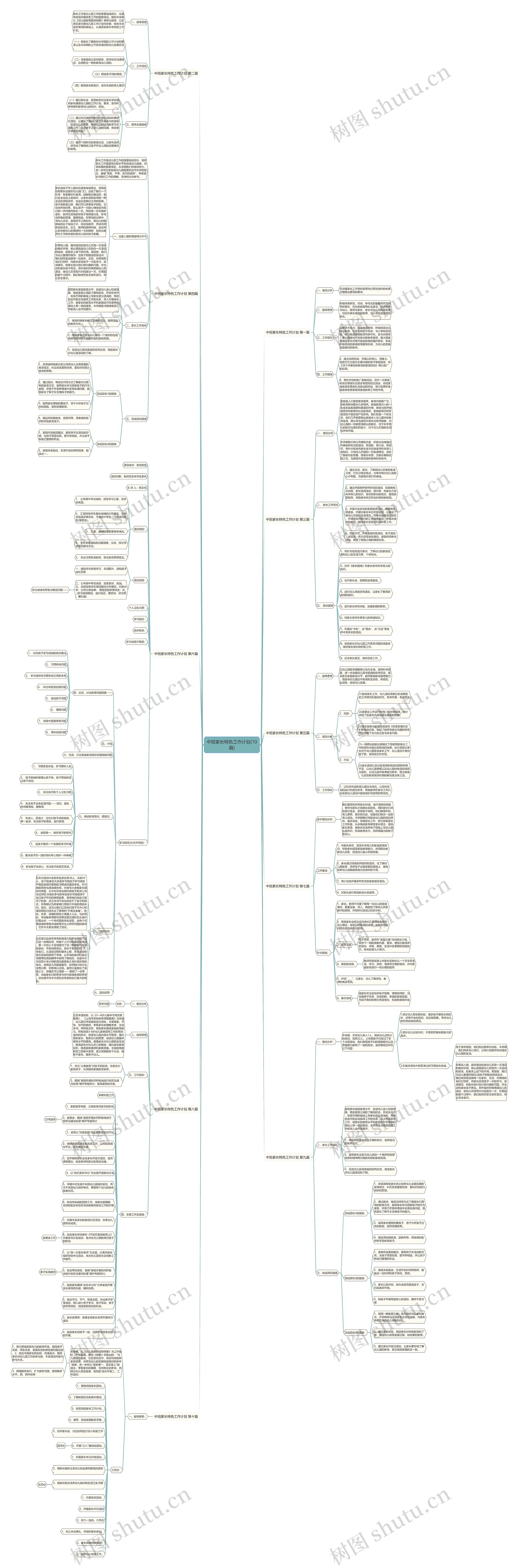 中班家长特色工作计划(10篇) 中班家长特色工作计划(10篇)