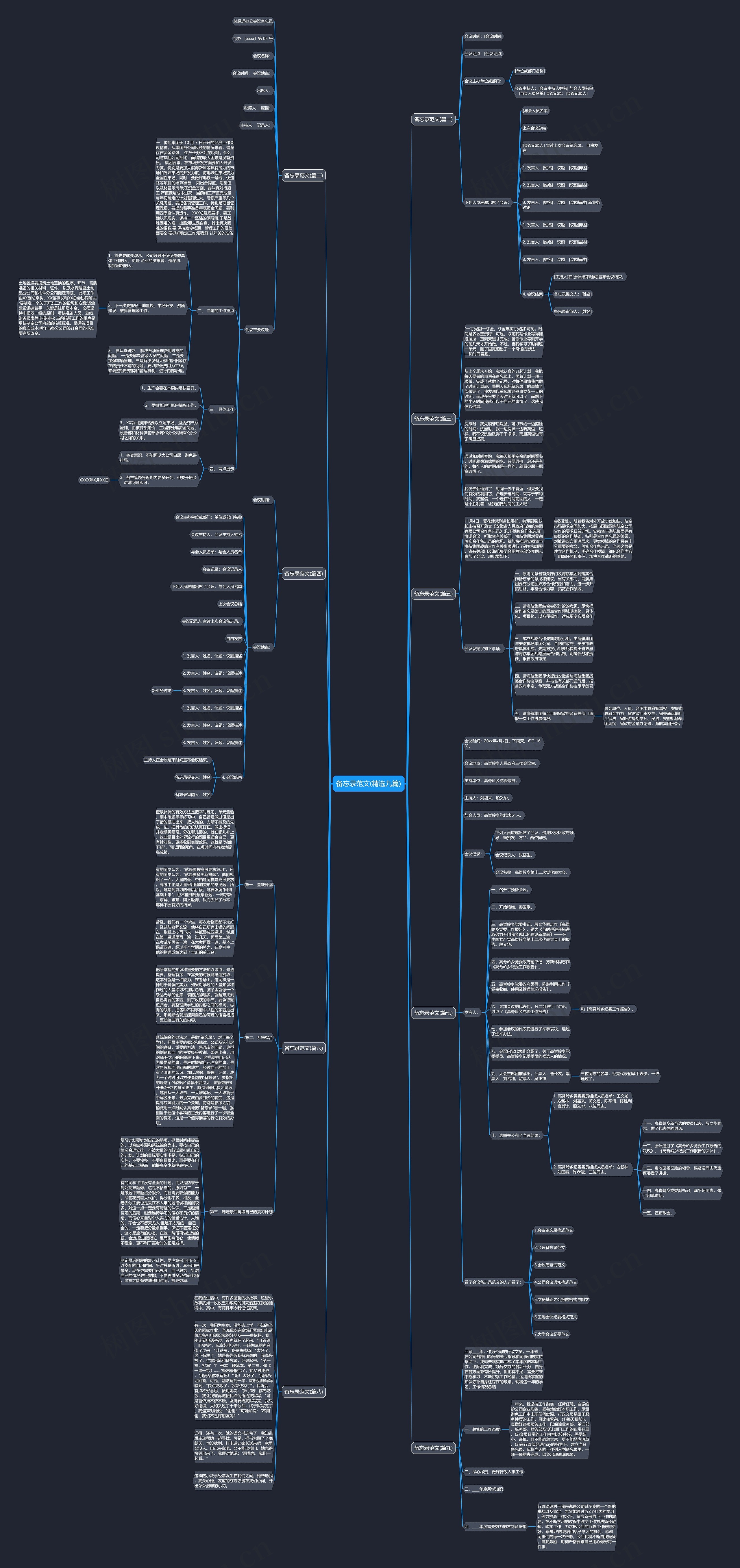 备忘录范文(精选九篇) 备忘录范文(精选九篇)