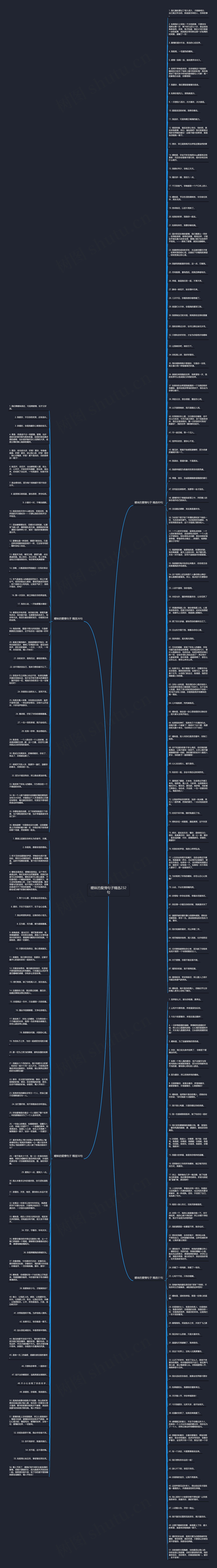 暧昧的爱情句子精选232句思维导图