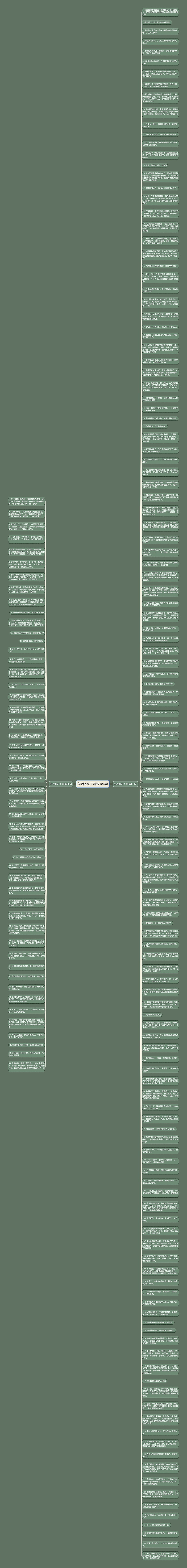 笑话的句子精选184句思维导图