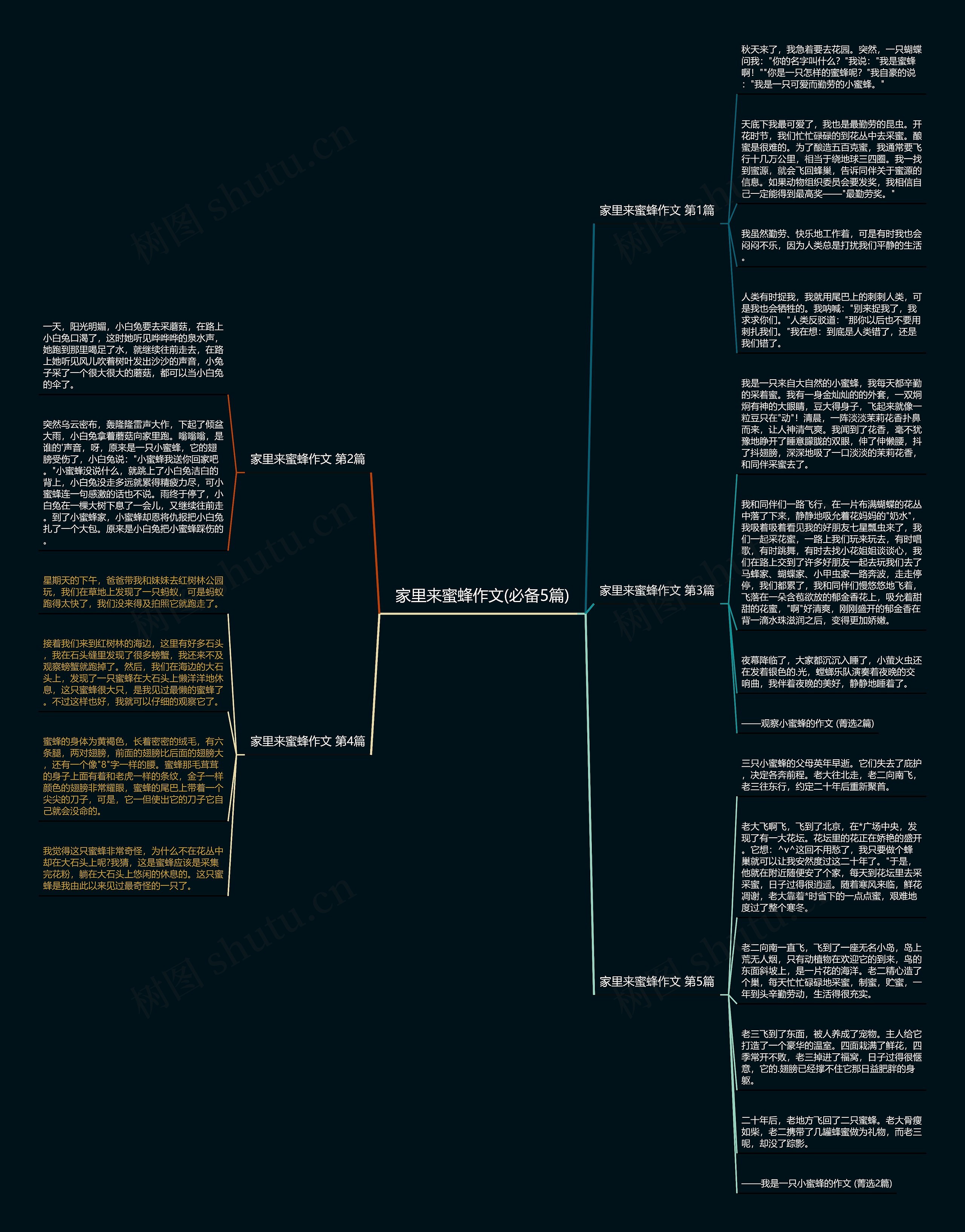 家里来蜜蜂作文(必备5篇) 家里来蜜蜂作文(必备5篇)
