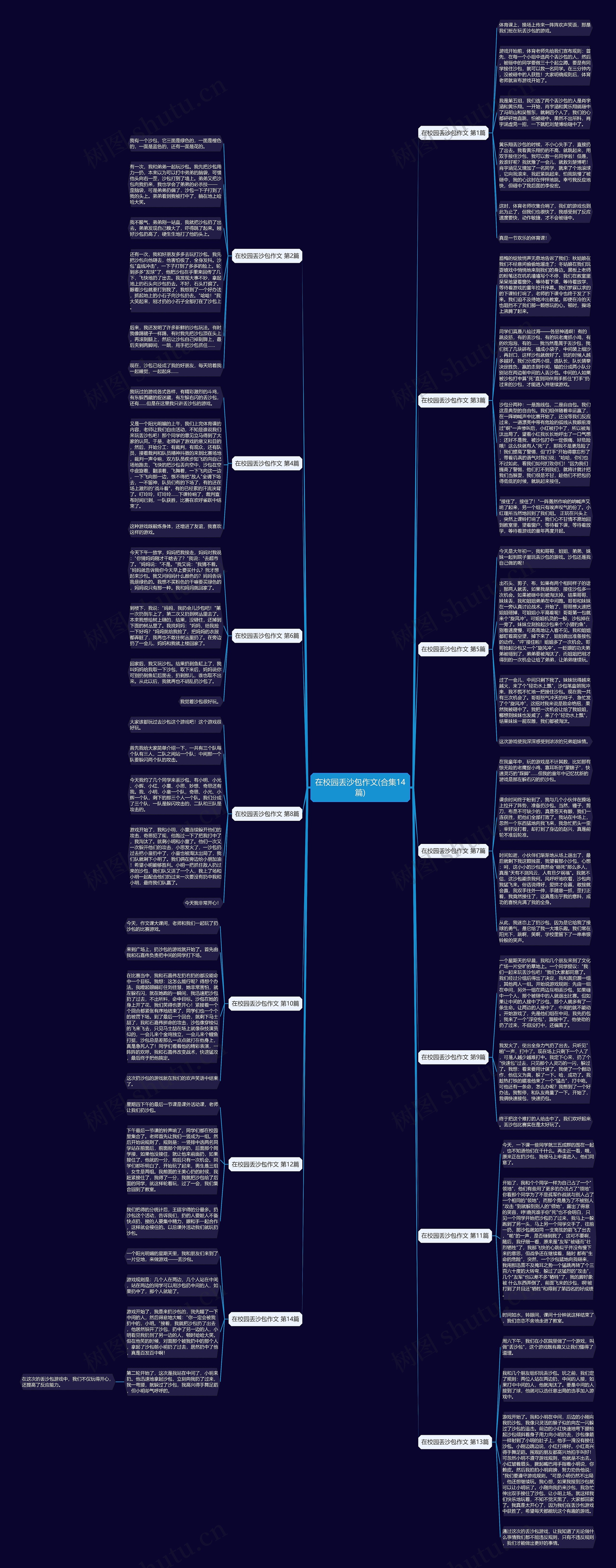 在校园丢沙包作文(合集14篇) 在校园丢沙包作文(合集14篇)