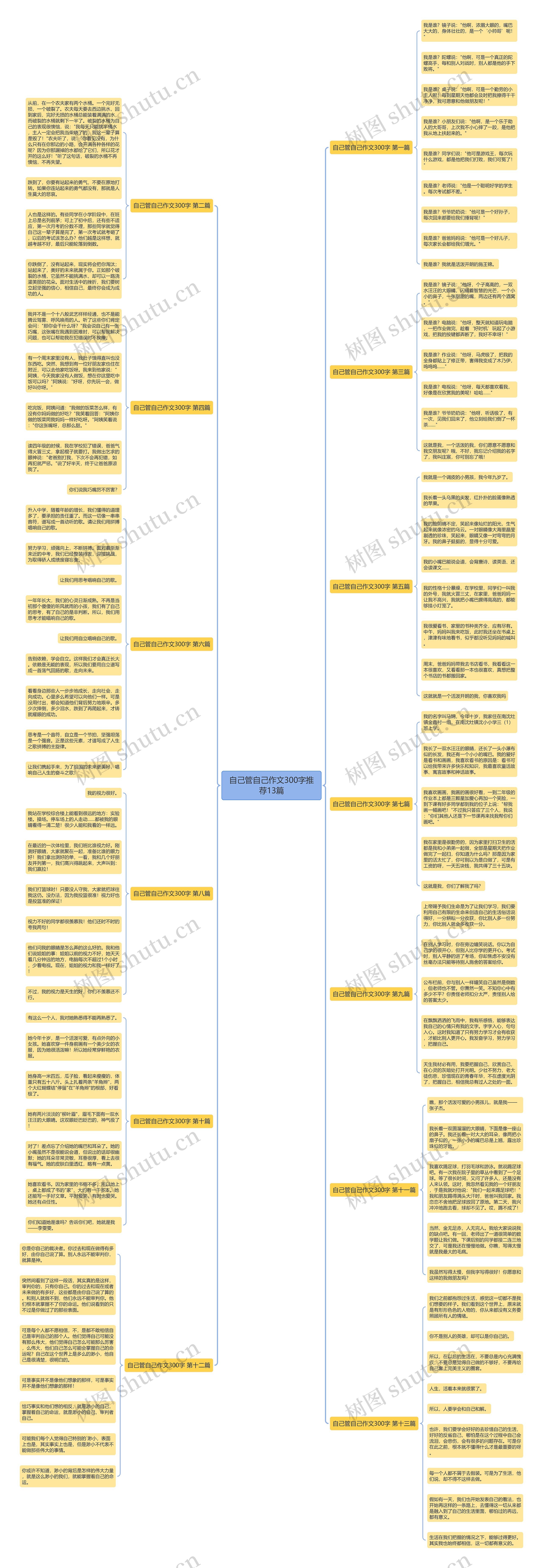 自己管自己作文300字推荐13篇 自己管自己作文300字推荐13篇