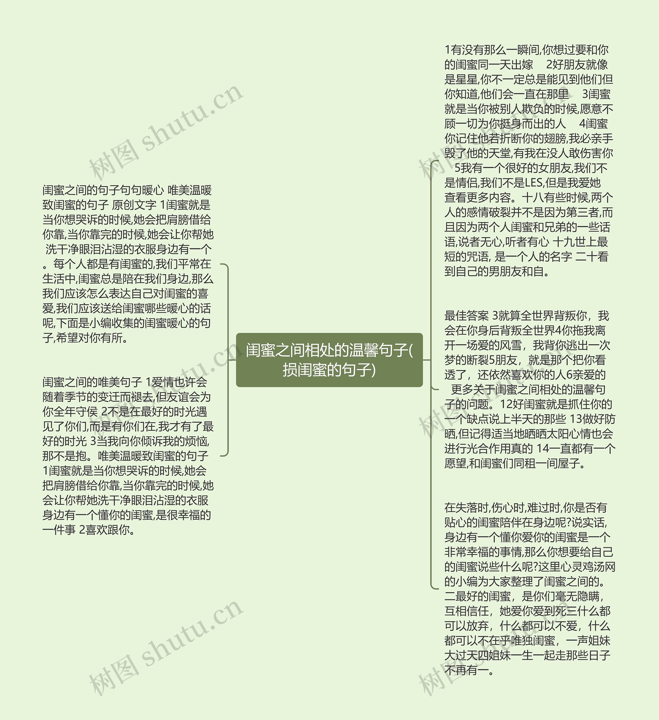 闺蜜之间相处的温馨句子(损闺蜜的句子)