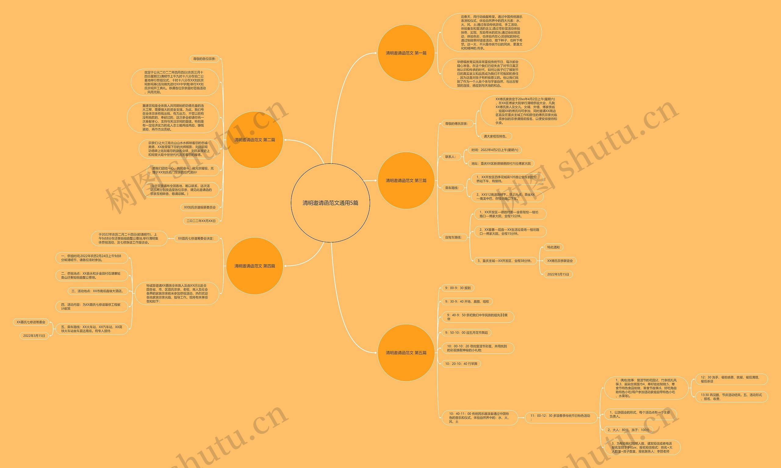 清明邀请函范文通用5篇 清明邀请函范文通用5篇