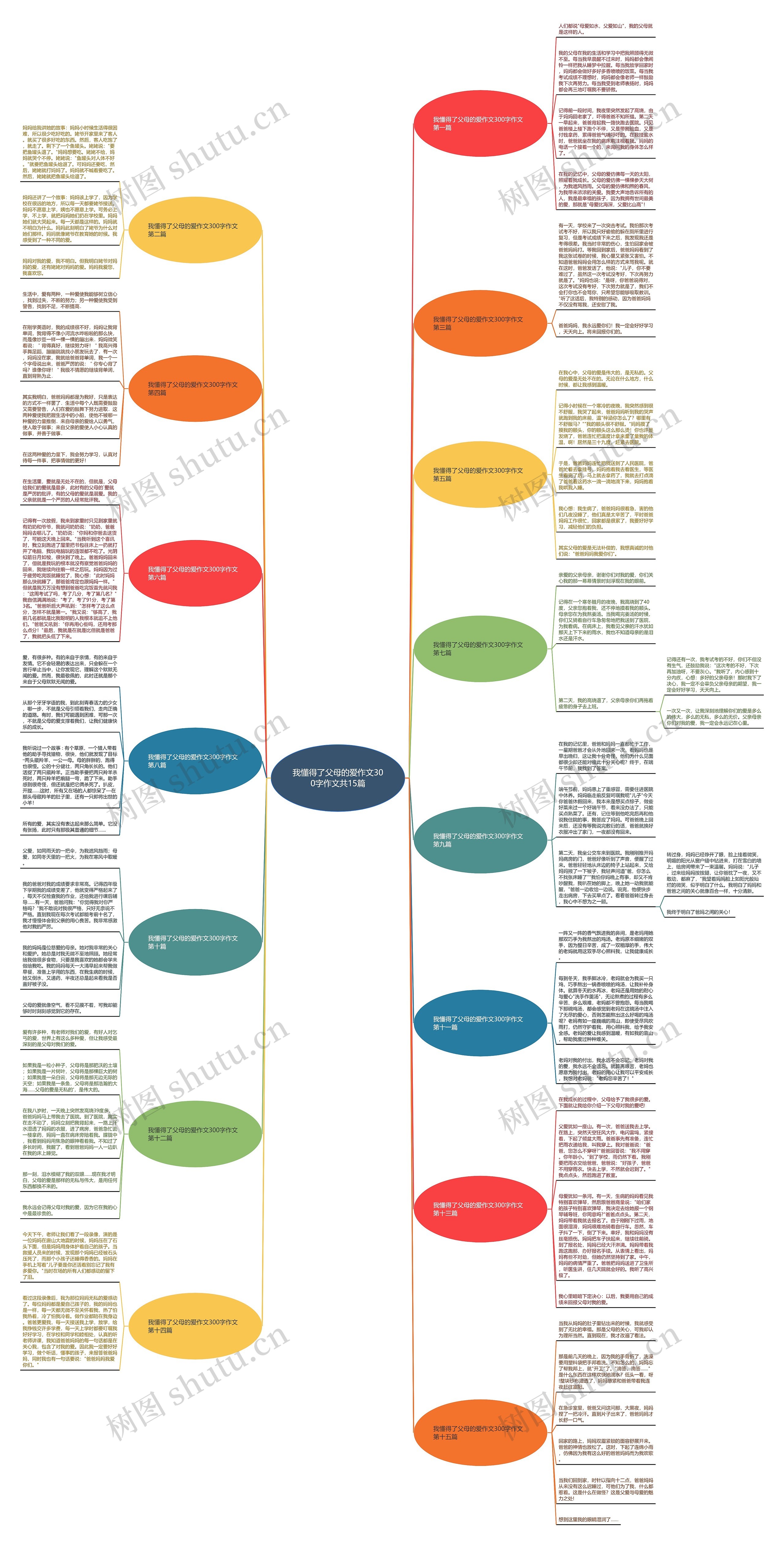 我懂得了父母的爱作文300字作文共15篇 我懂得了父母的爱作文300字作文共15篇