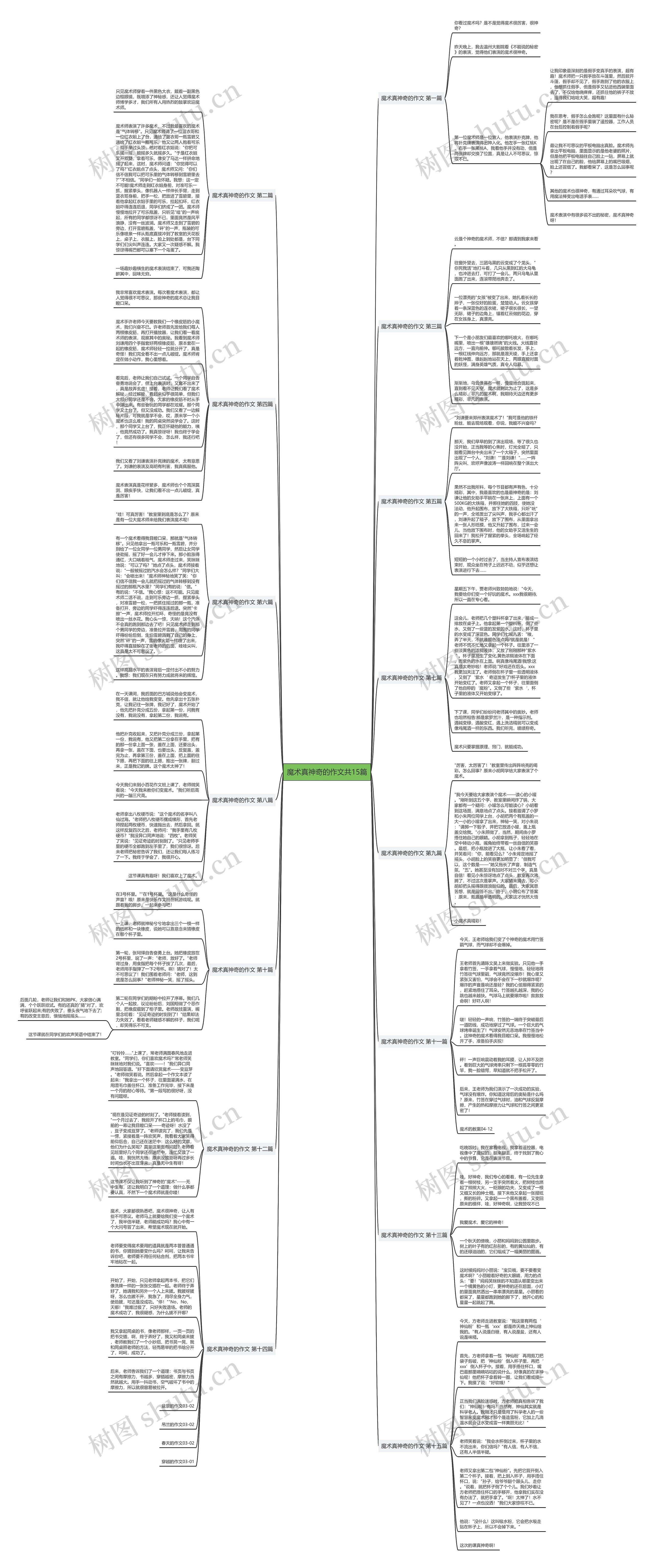 魔术真神奇的作文共15篇 魔术真神奇的作文共15篇