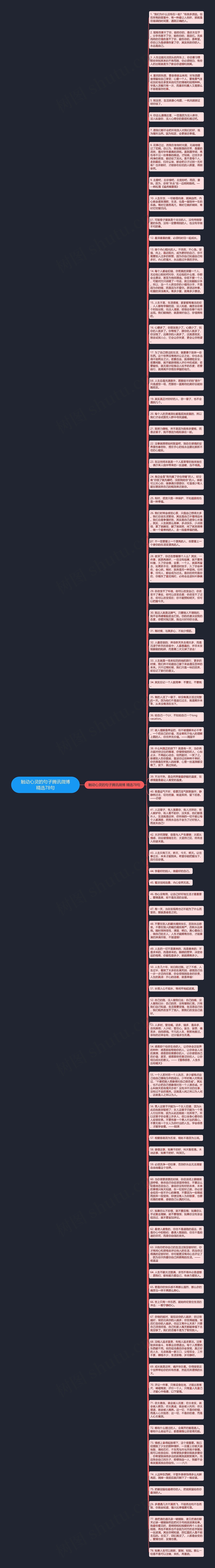 触动心灵的句子腾讯微博精选78句