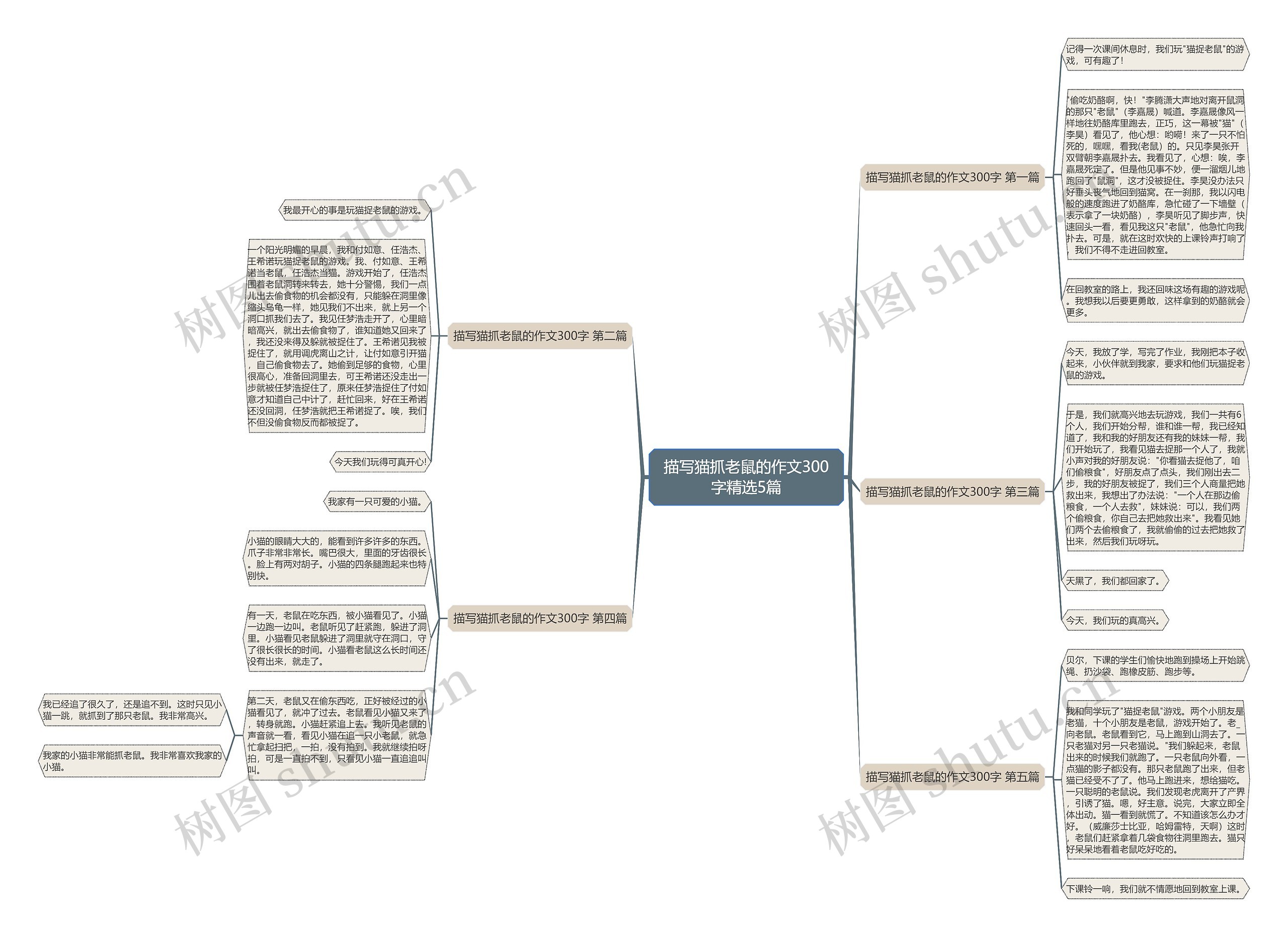 描写猫抓老鼠的作文300字精选5篇 描写猫抓老鼠的作文300字精选5篇