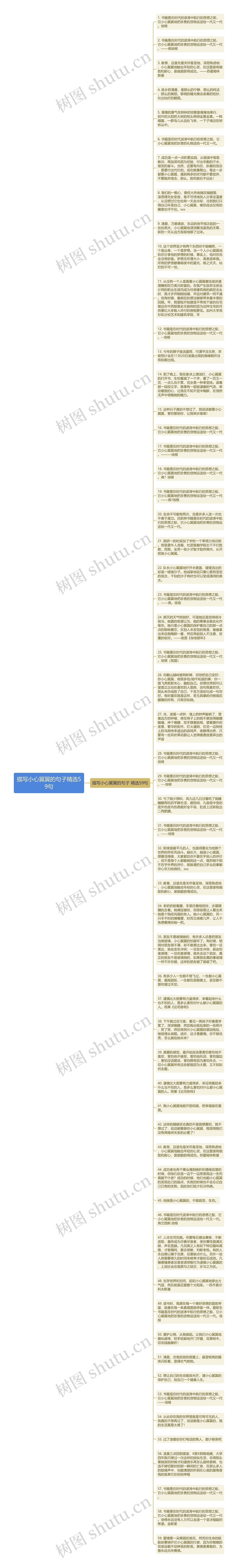 描写小心翼翼的句子精选59句思维导图