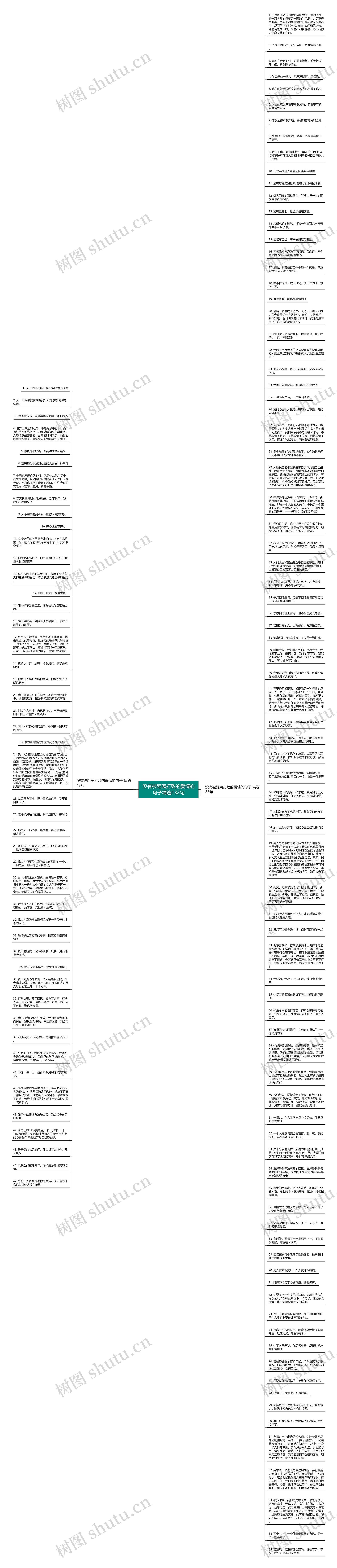 没有被距离打败的爱情的句子精选132句思维导图