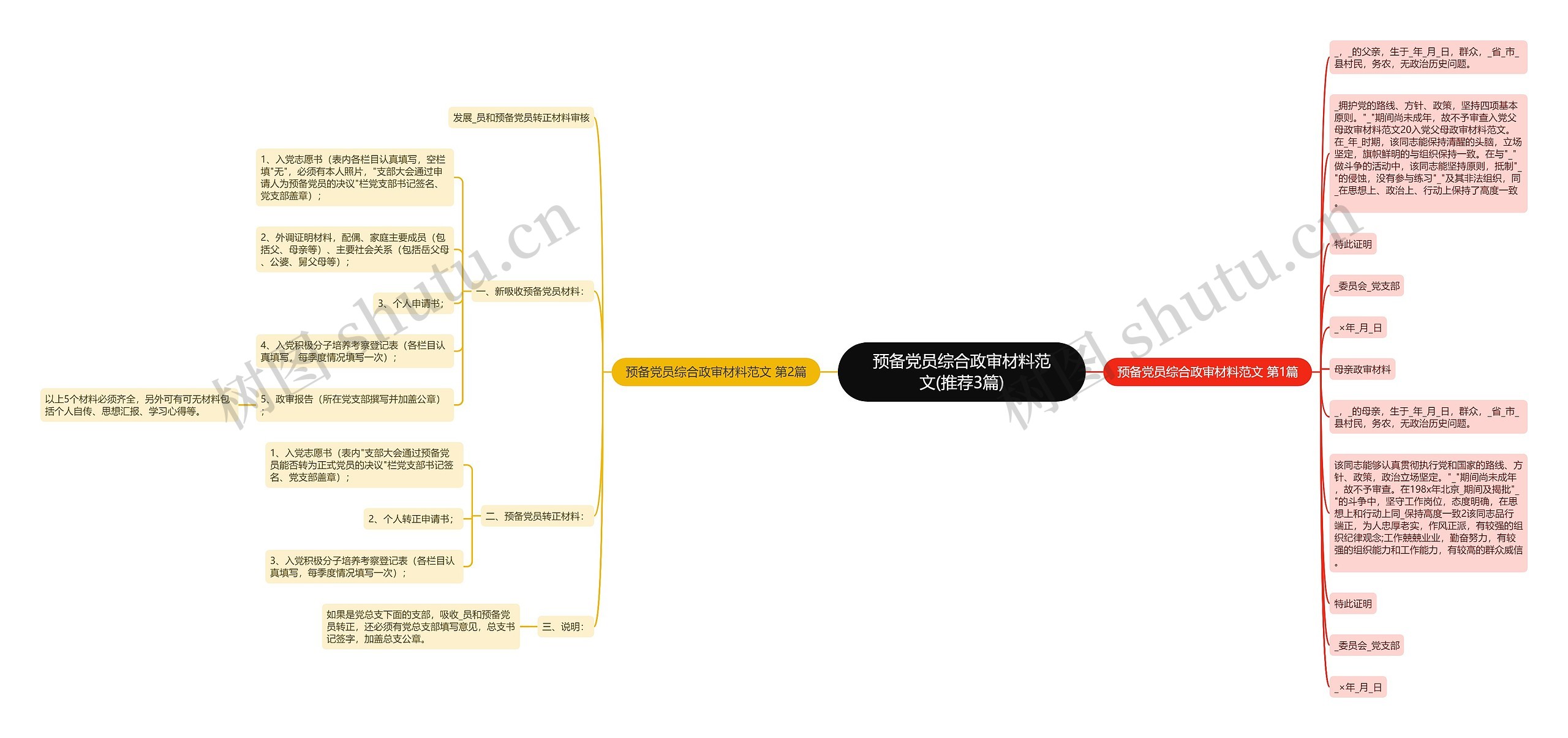 预备党员综合政审材料范文(推荐3篇)