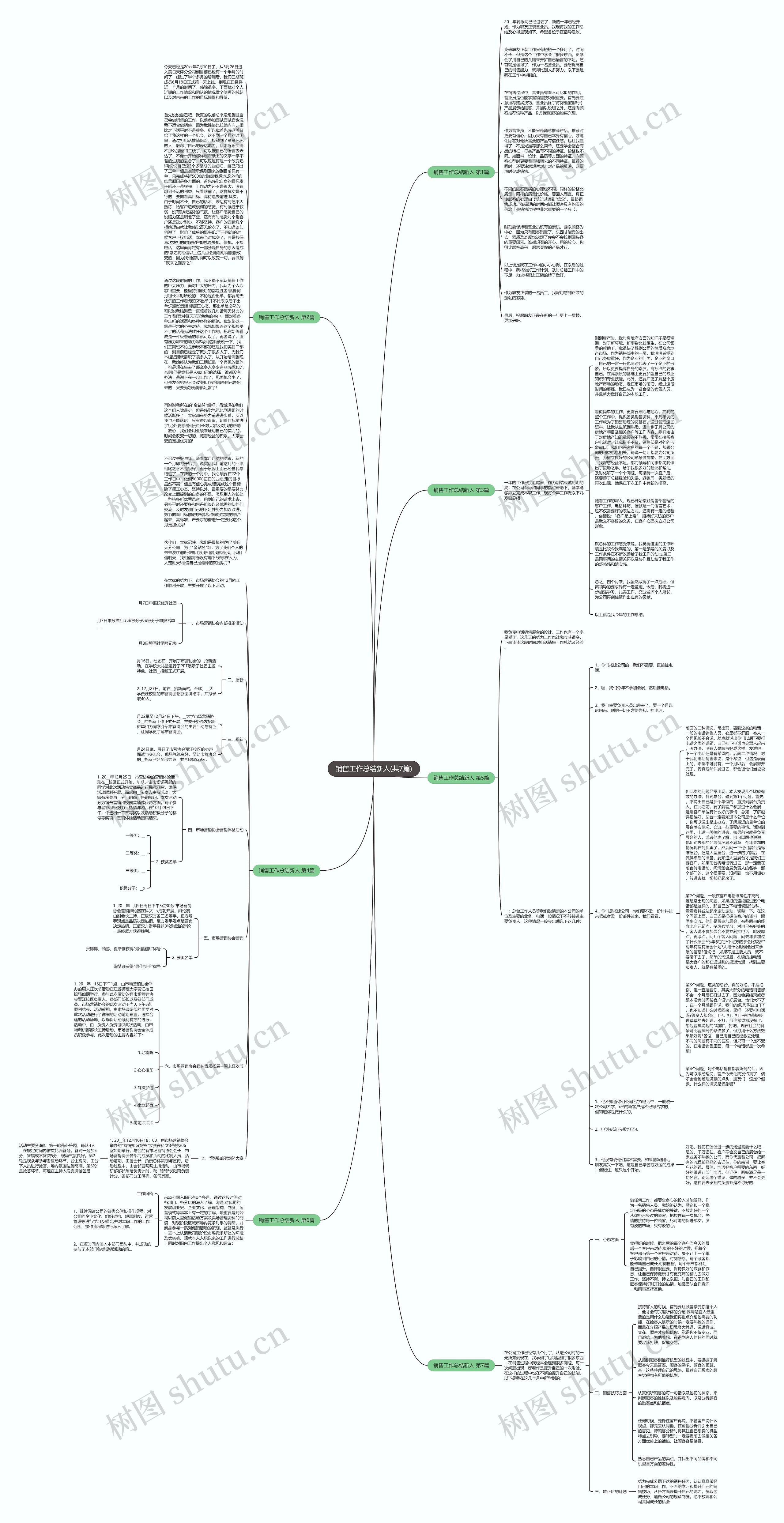 销售工作总结新人(共7篇)