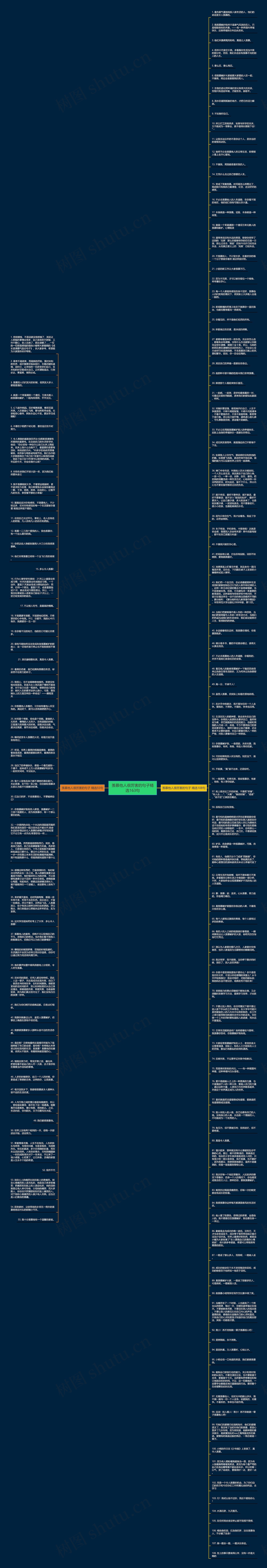 羡慕他人很厉害的句子精选163句思维导图