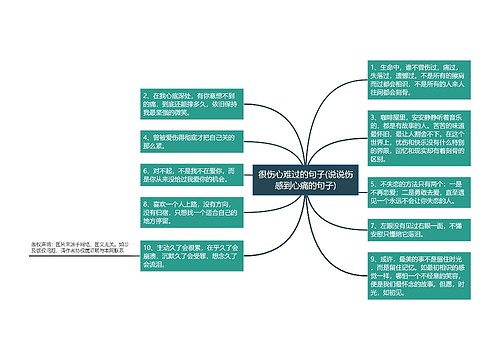 很伤心难过的句子(说说伤感到心痛的句子)