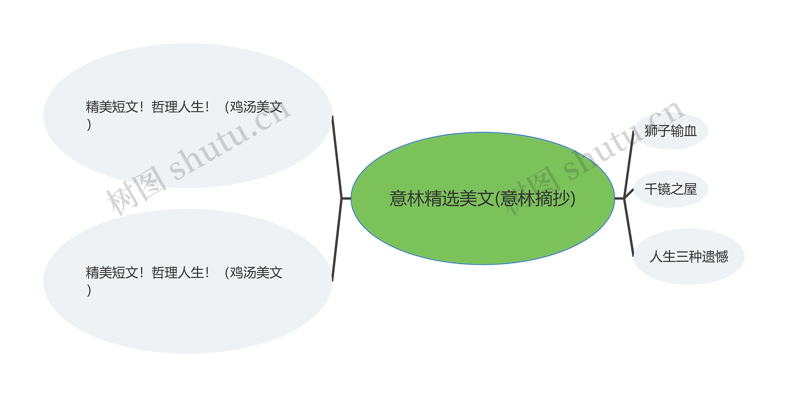 意林精选美文(意林摘抄)思维导图