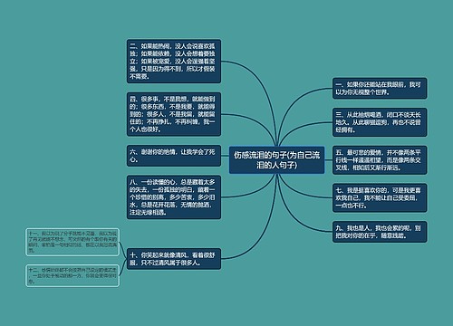 伤感流泪的句子(为自己流泪的人句子)