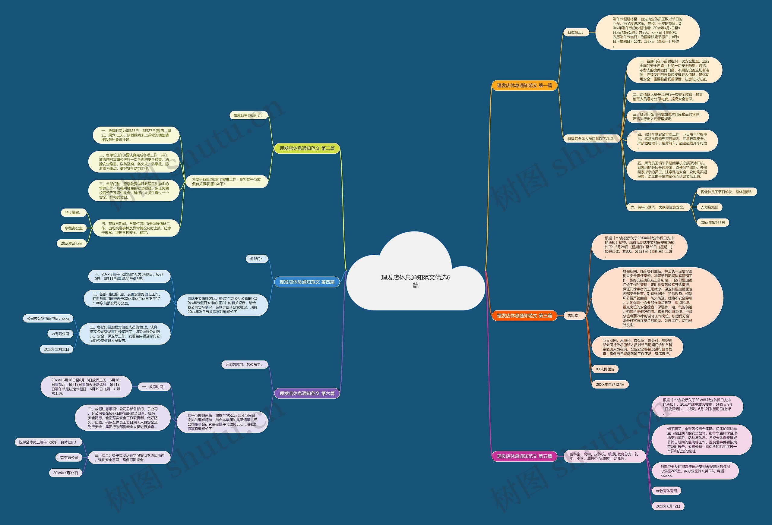 理发店休息通知范文优选6篇 理发店休息通知范文优选6篇