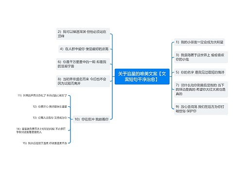 关于追星的唯美文案【文案短句干净治愈】