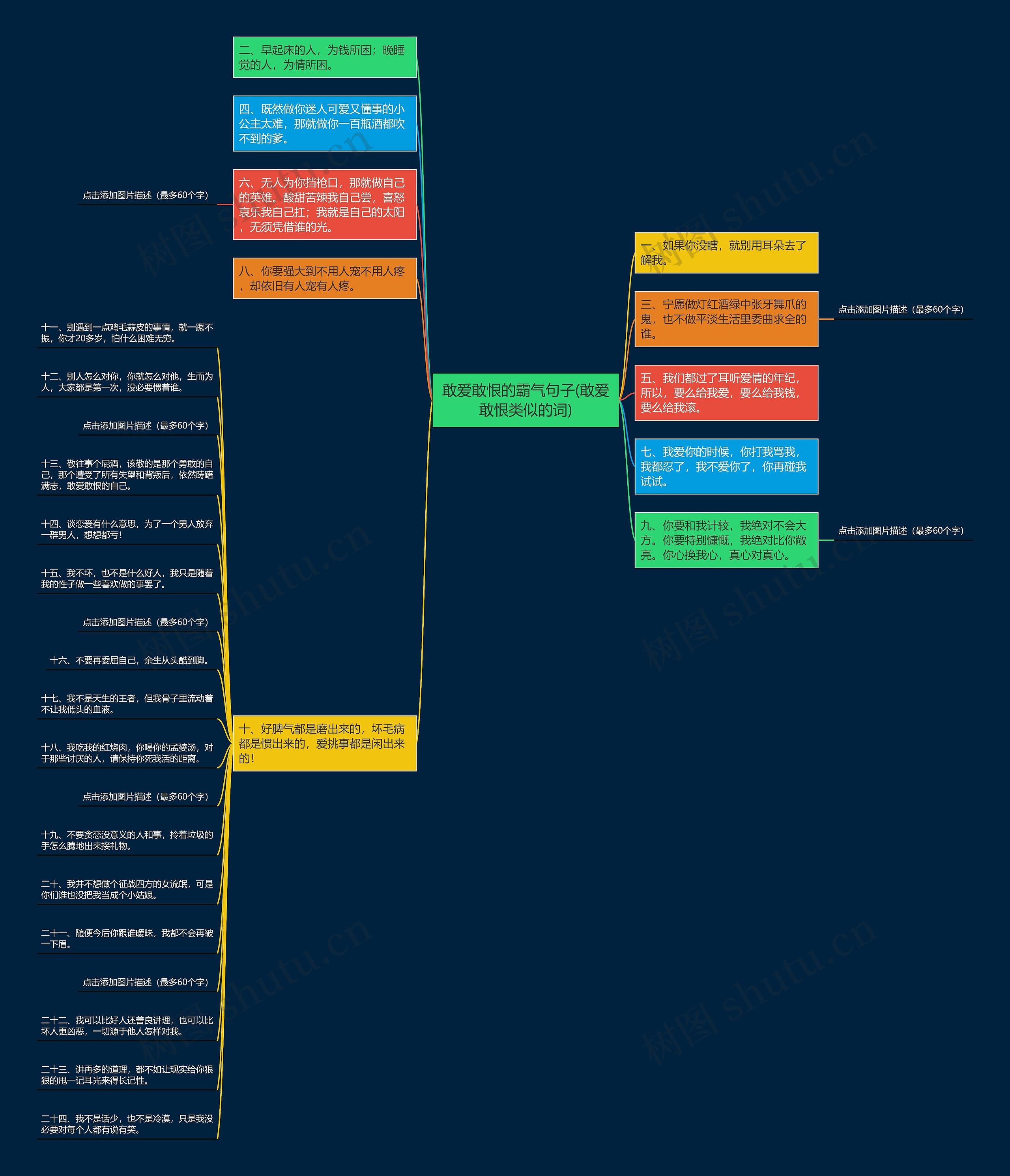 敢爱敢恨的霸气句子(敢爱敢恨类似的词) 敢爱敢恨的霸气句子(敢爱敢恨类似的词)