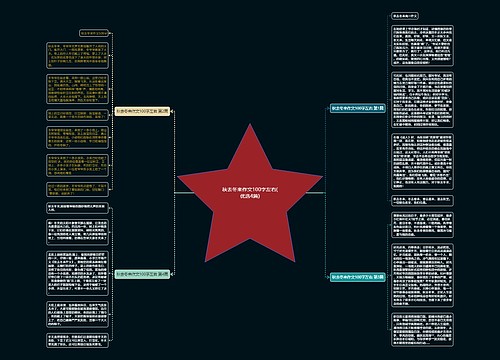 秋去冬来作文100字左右(优选4篇)