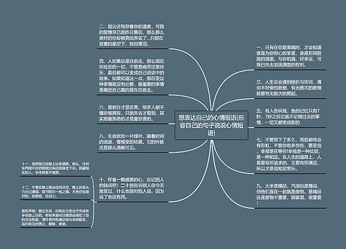 想表达自己的心情短语(形容自己的句子说说心情短语)