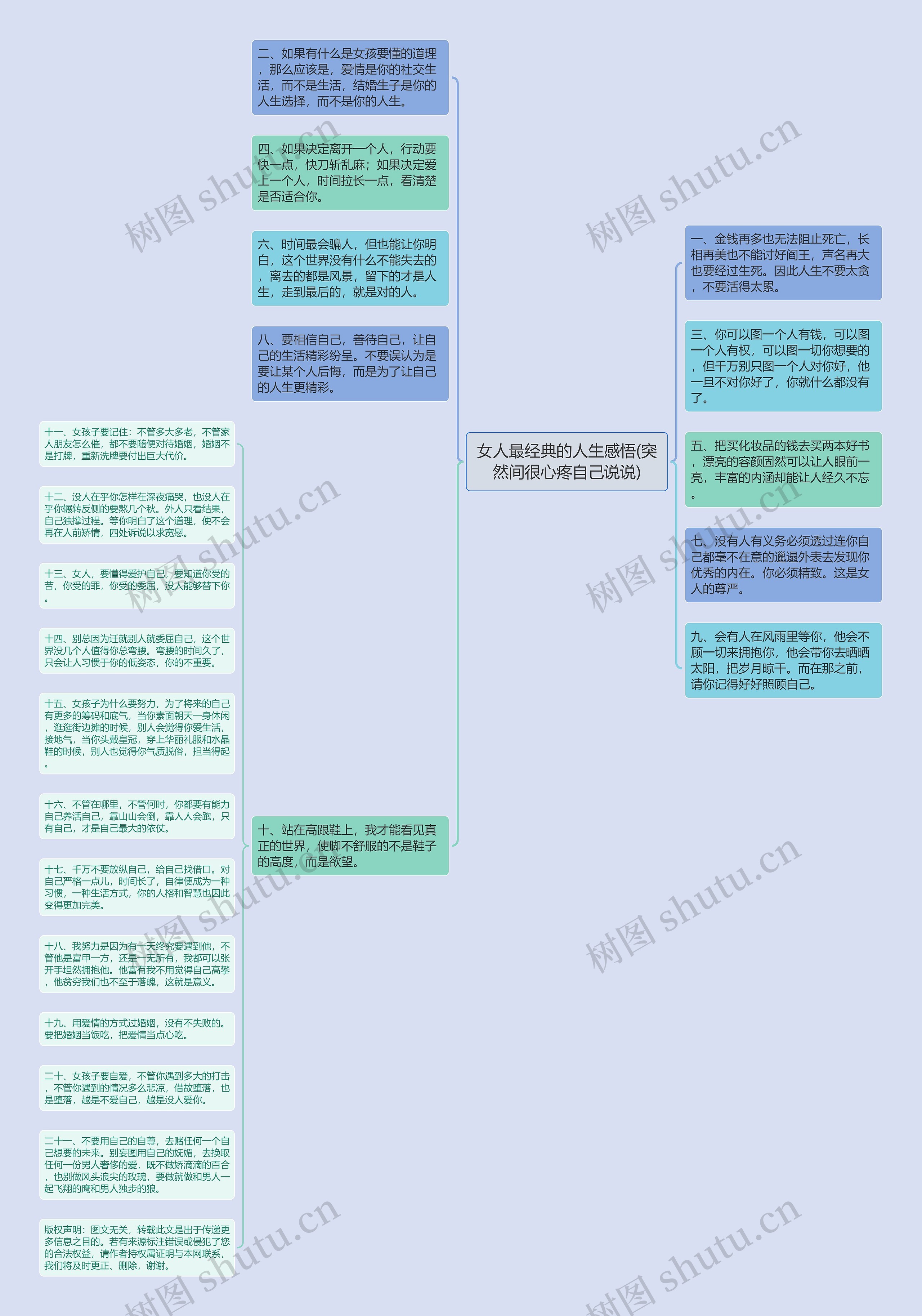 女人最经典的人生感悟(突然间很心疼自己说说)