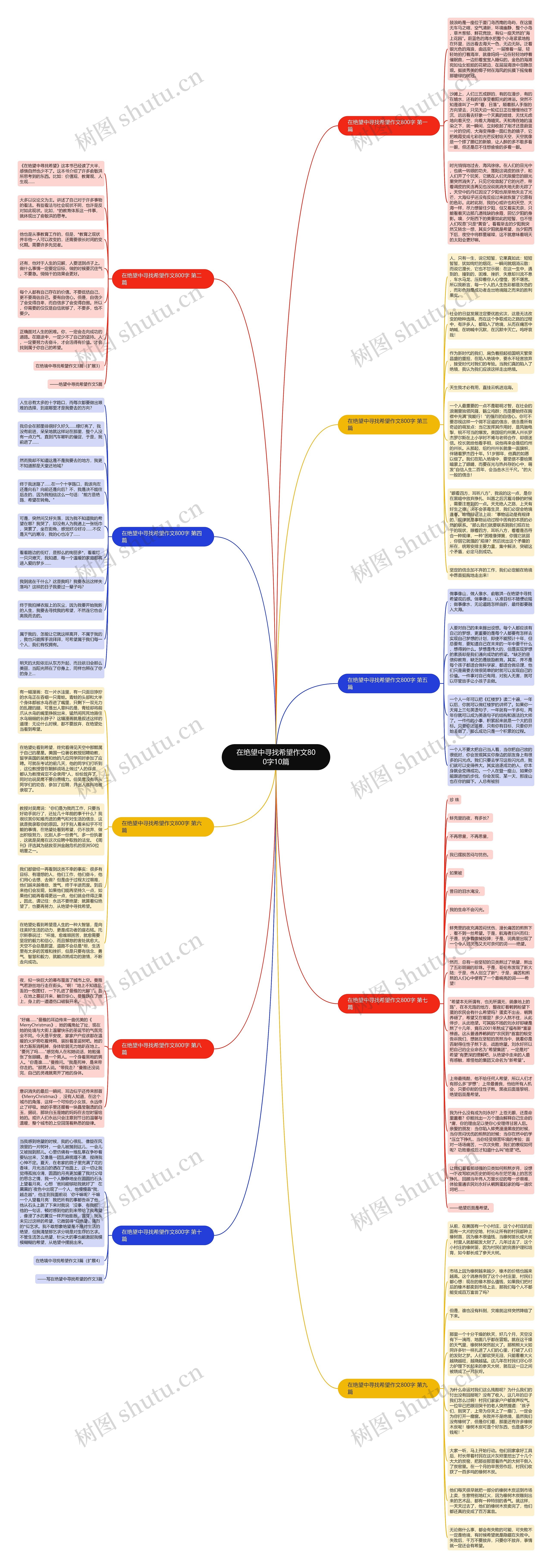 在绝望中寻找希望作文800字10篇 在绝望中寻找希望作文800字10篇