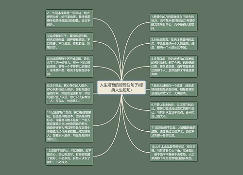 人生短暂的哲理性句子(经典人生短句)