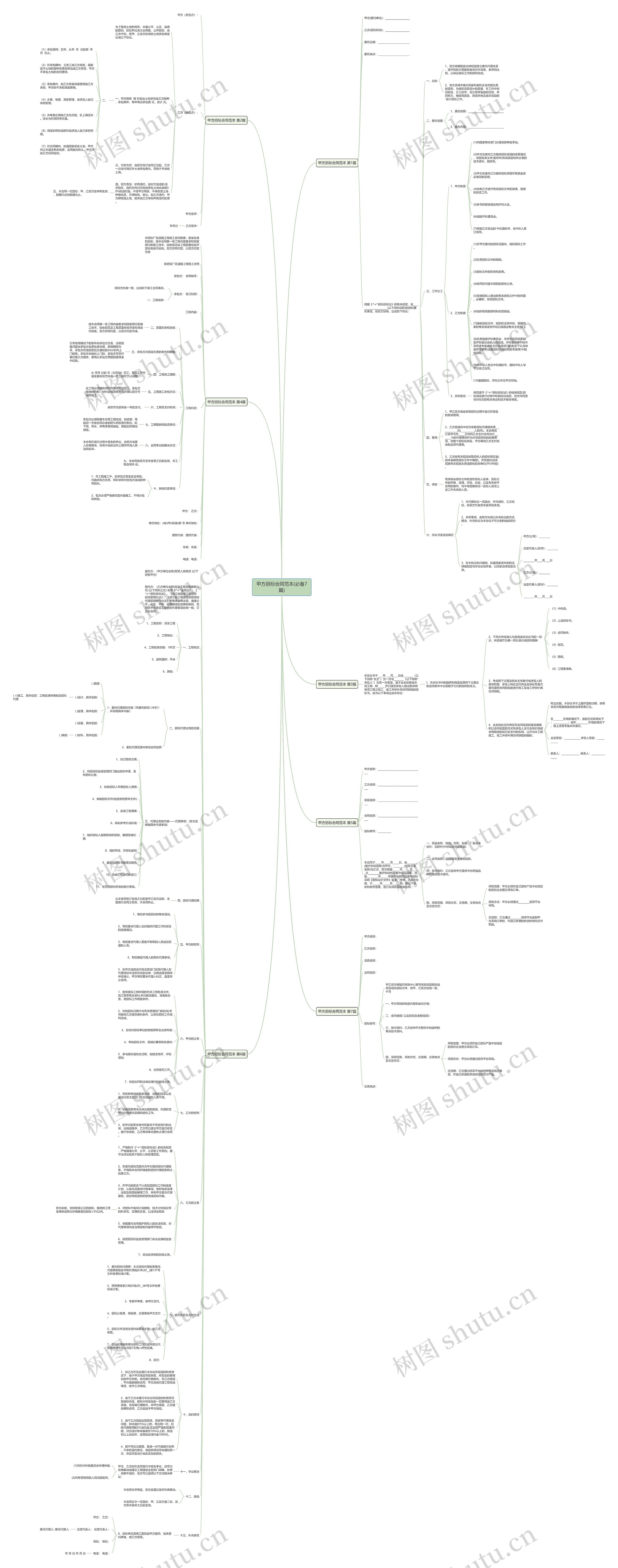 甲方招标合同范本(必备7篇) 甲方招标合同范本(必备7篇)