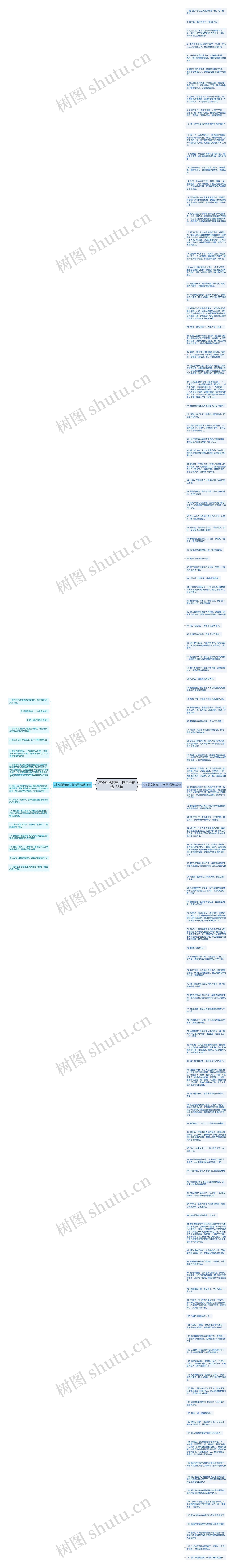 对不起我伤害了你句子精选135句思维导图