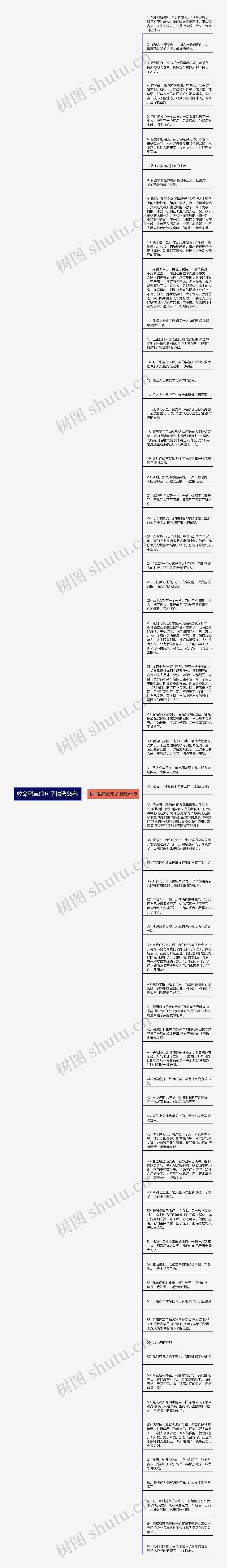 救命稻草的句子精选65句思维导图