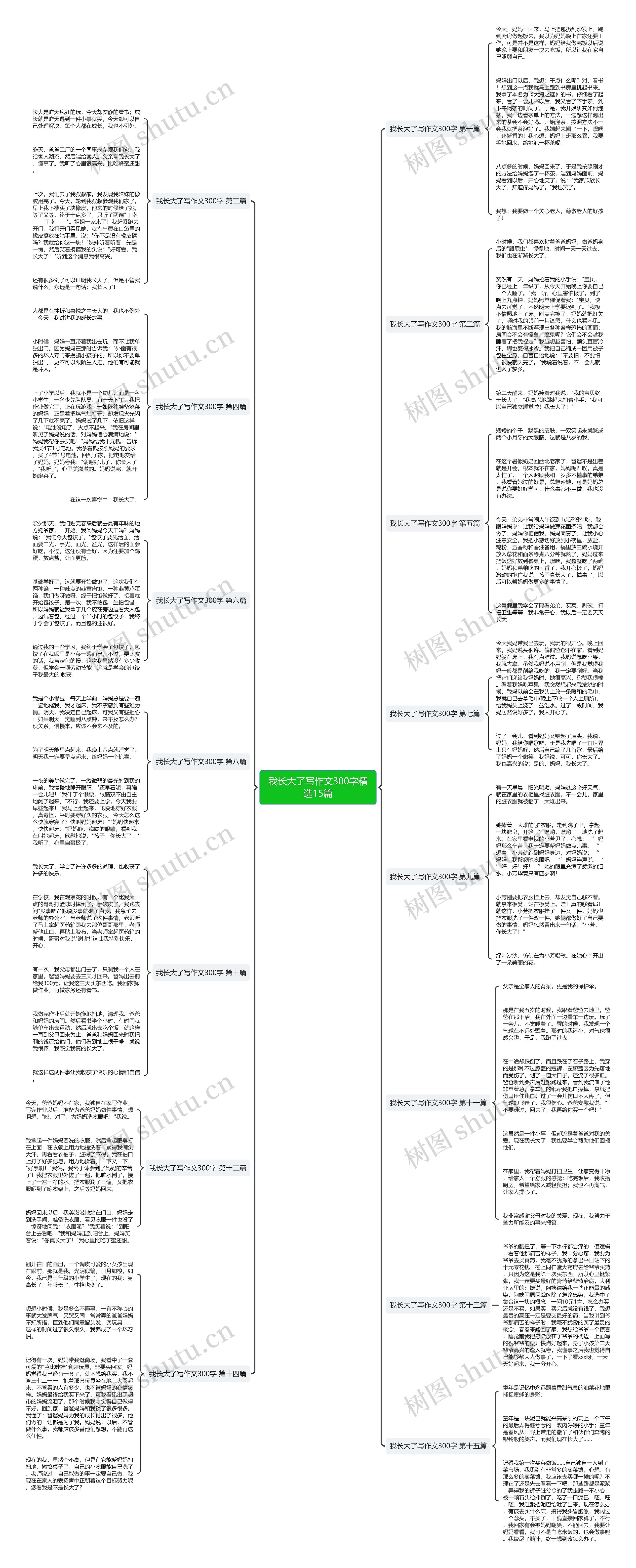 我长大了写作文300字精选15篇 我长大了写作文300字精选15篇