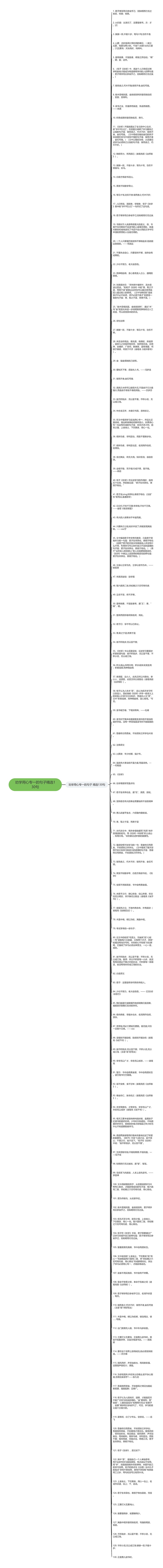 劝学用心专一的句子精选130句思维导图