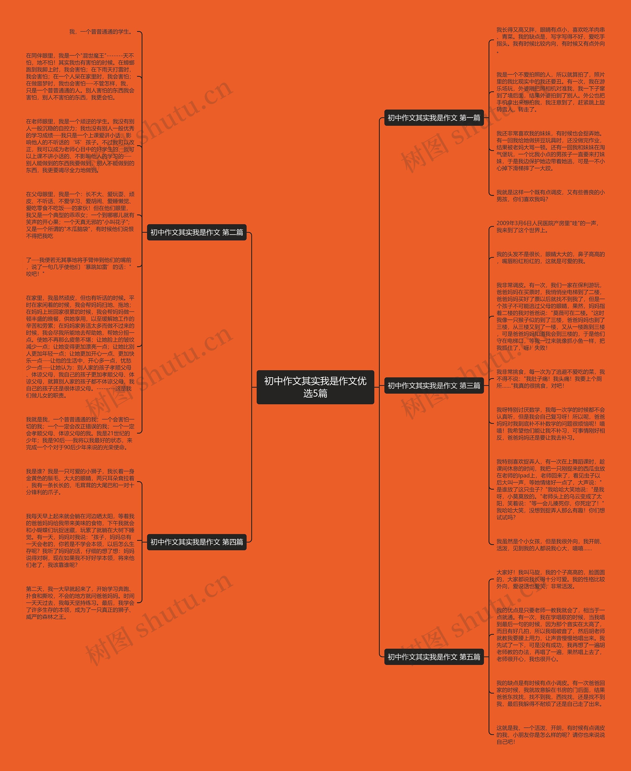 初中作文其实我是作文优选5篇