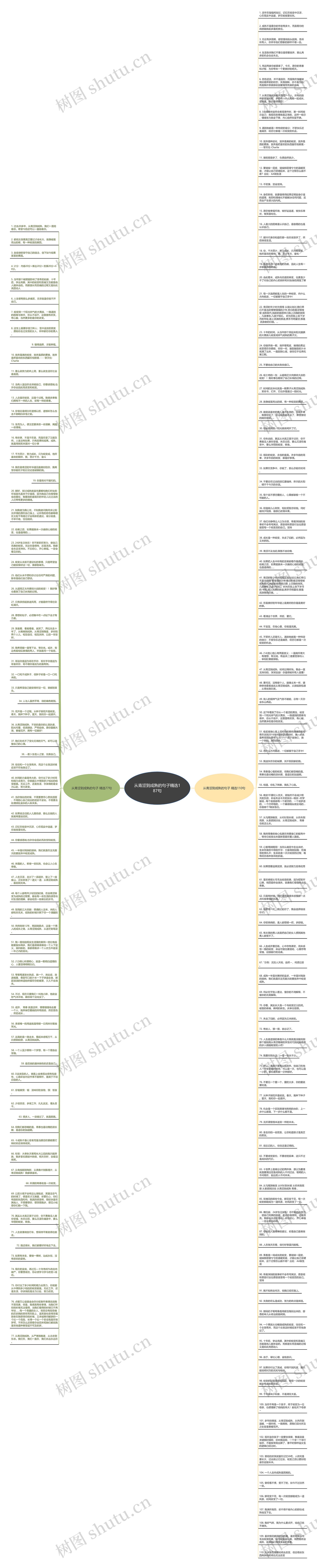 从青涩到成熟的句子精选187句思维导图