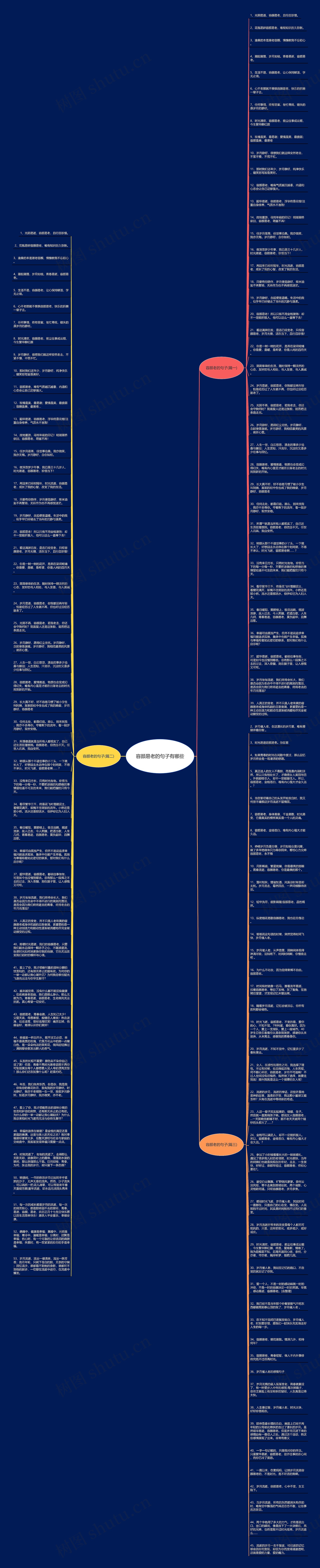 容颜易老的句子有哪些思维导图
