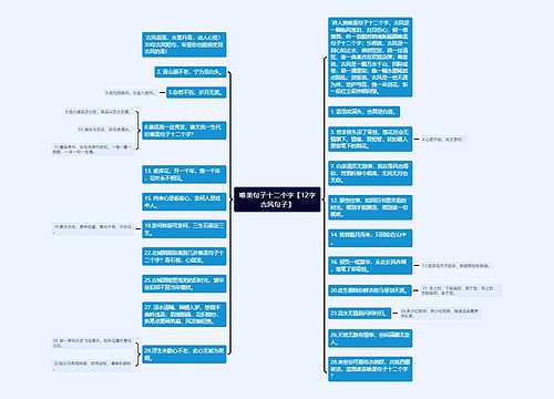 唯美句子十二个字【12字古风句子】