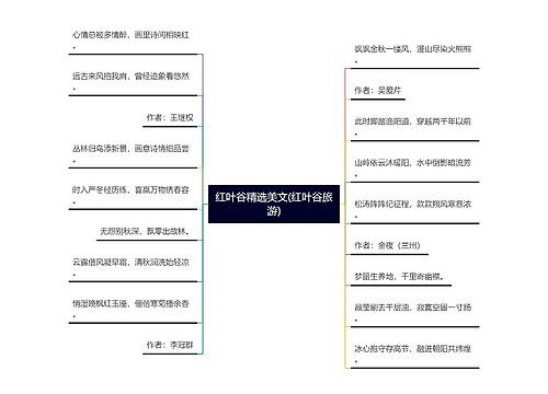 红叶谷精选美文(红叶谷旅游)