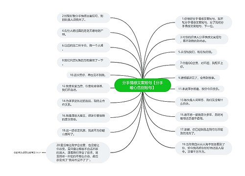 分手情感文案短句【分手暖心告别短句】