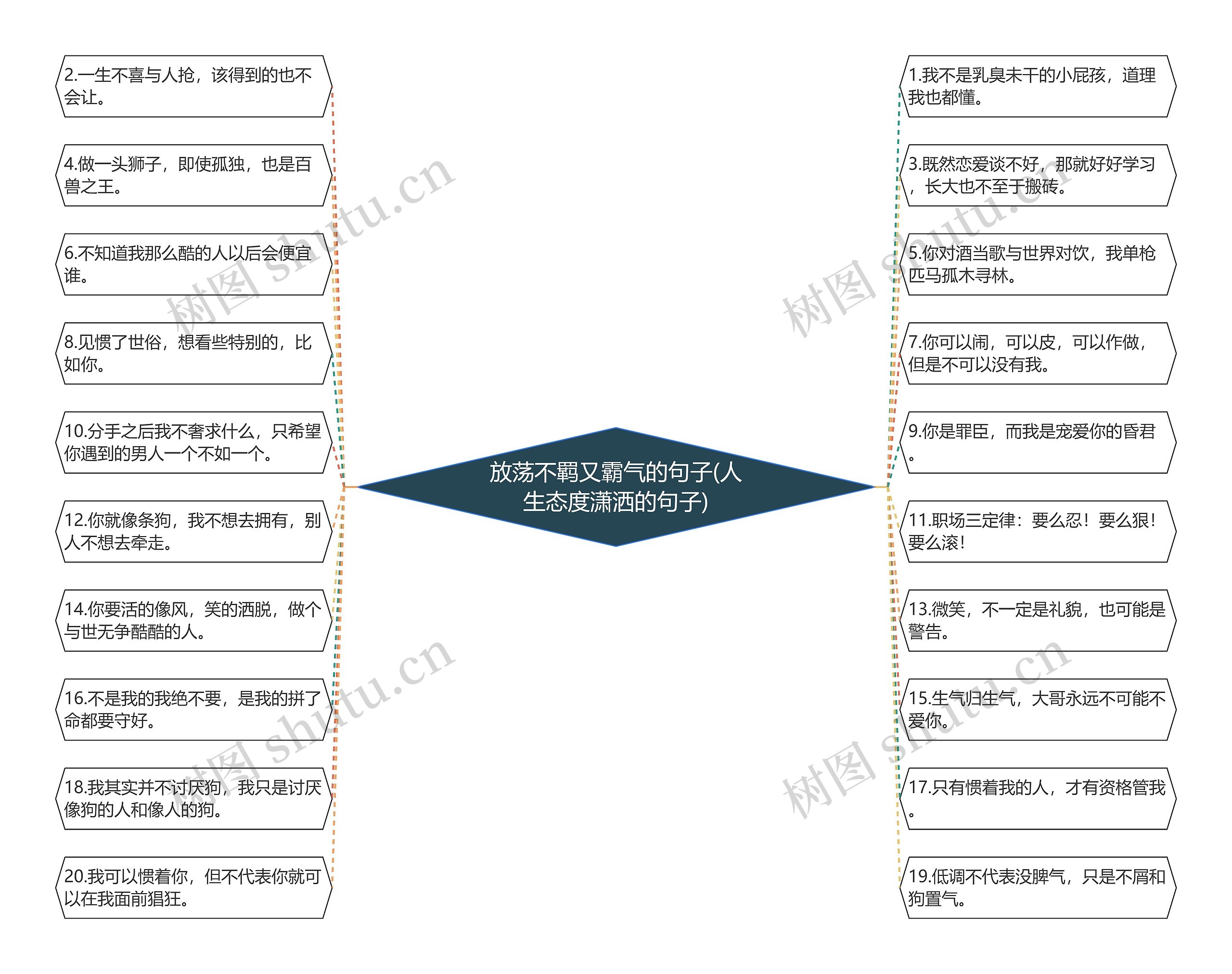 放荡不羁又霸气的句子(人生态度潇洒的句子)
