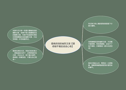 腰痛说说的幽默文案【腰疼睡不着的说说心情】 腰痛说说的幽默文案【腰疼睡不着的说说心情】